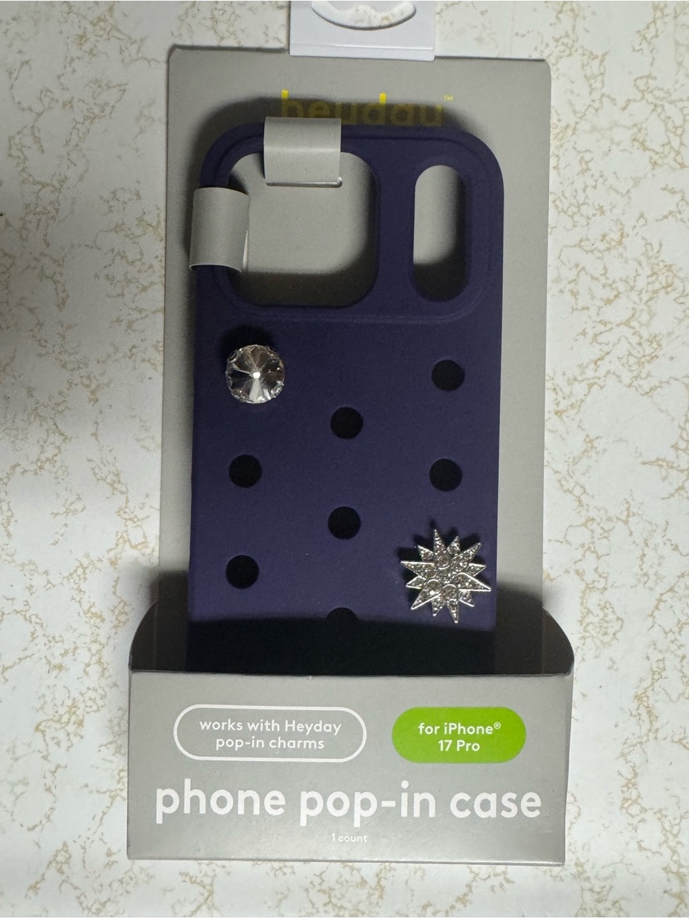 Heyday Purple Phone Pop-In Case for iPhone 17 Pro